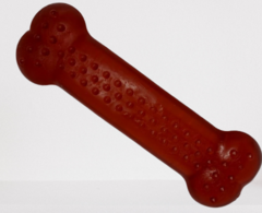 Brinquedo para cães Osso Massageador Cristal (G) Vermelho - loja online