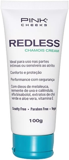 Antiatrito em Creme Redless Chamois Pink Cheeks 100g - WR Mello Distribuidora