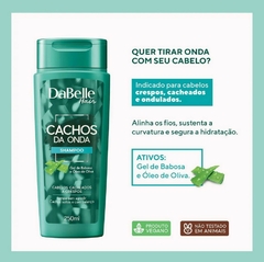 DaBelle Hair Cachos da Onda - Shampoo 250ml e Condicionador 175ml. - WR Mello Distribuidora