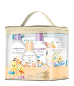 Kit Infantil Shampoo Condicionador Sabonete e Toalhinha G.Baby