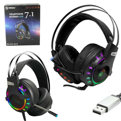 Headphone Gamer PC USB C/ Micro.7.1 Preto SH-FO-Q10 Shinka - comprar online