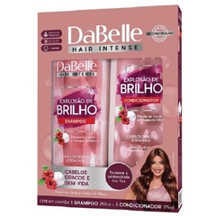 DaBelle Hair Explosão de Brilho - Shampoo 250ml e Condicionador 175ml.