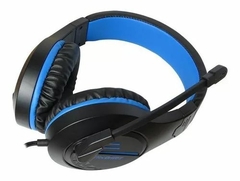 Headphone Gamer PX-10 Cometa LED 3.5mm + USB com 2.2m Azul - comprar online