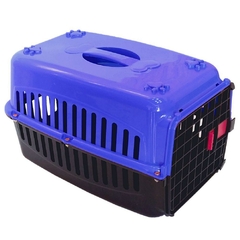 Caixa De Transporte Cães/Gatos Nº1 - Azul - comprar online