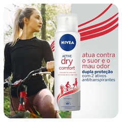 Desodorante NIVEA Aerosol Dry Comfort 150ml - WR Mello Distribuidora