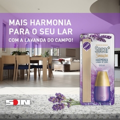 Difusor de Aroma Secar 100ml Lavanda do Campo Harmonia - loja online