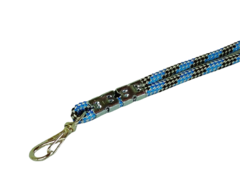 Guia Para Cães em Corda Dupla 8mm x 90cm Azul