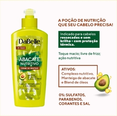 DaBelle Hair Abacate Nutritivo - Creme de Pentear 270g