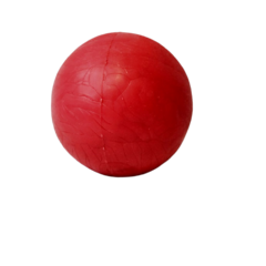 Brinquedo para cães Bola Pula Pula 100mm Vermelho