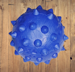 Brinquedo para cães Bola Pula Pula 75mm Mamona Azul - loja online