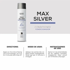 QOD Pro Condicionador Max Silver 300Ml - WR Mello Distribuidora