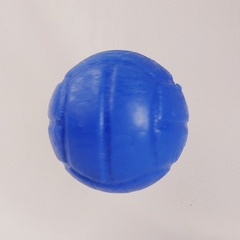 Brinquedo para cães Bola Pula Pula Lisa 75mm Azul - comprar online