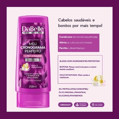 Imagem do DaBelle Hair Meu Cronograma Perfeito - Shampoo 250ml e Condicionador 175ml.