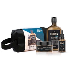 Kit Urban Men Shampoo 3X1 + Óleo + Pomada + Nécessaire - comprar online