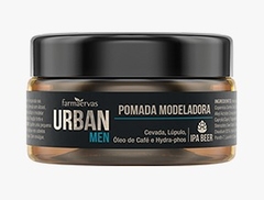 Pomada Modeladora Urban Men 50g Fixação Forte e Flexível