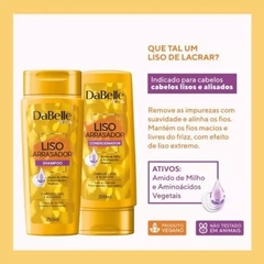 DaBelle Hair Liso Arrasador - Shampoo 250ml e Condicionador 200ml. na internet