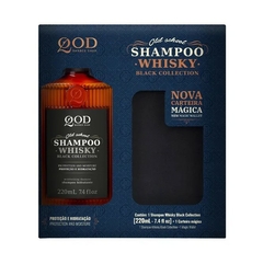 Kit QOD Shampoo Whisky 220ML + Carteira Mágica