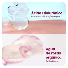 Imagem do Aqua Rose Nivea Gel Hidratante Água de Rosas Orgânicas 50g.