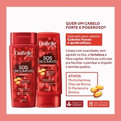 DaBelle Hair SOS Crescimento - Shampoo 250ml e Condicionador 175ml. na internet