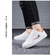 2022 Sapatos Masculinos Casuais Leves Respiráveis Sapatos Masculinos Com Cadarços Tênis Masculino Branco Viagem De Negócios Unissex Tênis Masculino - comprar online