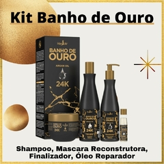 Kit Banho de Ouro 24K Mary Life ( com 04 itens ) na internet