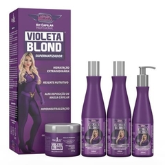 Kit Violeta Blond Mary Life - Reino Florístico