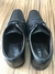 Sapato social masculino preto com cadarço tamanho 41 seminovo - Garage Brechó