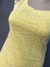 Vestido Cotton Colors Tamanho GG Amarelo seminovo - loja online