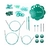 Kit de Agulhas de tricô circulares Intercambiáveis - Acreditar - Mindful - 36302 - Knitpro - comprar online