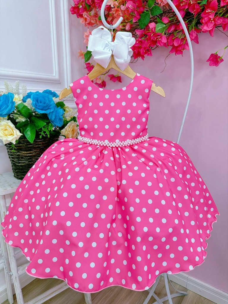 Vestido Barbie Luxo( nao acompanha laço)