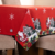 Toalha de Mesa Natal Oxford Estampado 2,00m x 1,45m 6 Lugares - Papai Noel