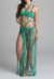 Vestido Saída de Praia Macramê Verde - comprar online