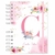 PLanner 2024 Letra Floral Aquarela