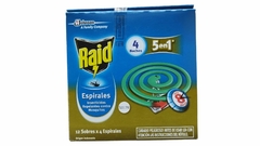 Raid espiral verde caja 4 noches x 12 sobres (Cod: 595)