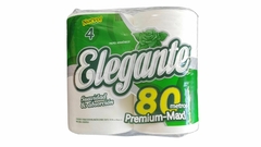 Papel higíenico Elegante premium max 4 x 80 mts (Cod: 1610)