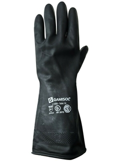 Guantes latex industrial negros (Cod: 1955)