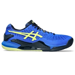 ZAPATILLA ASICS GEL RESOLUTION 9 PADEL ILLUSION BLUE GLOW-YELLOW