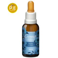 Floral Tensão e Stress 30ml Cromo Florais