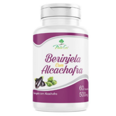 Berinjela com Alcachofra 60 cápsulas 500mg Natuser