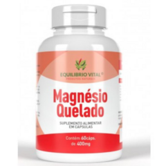 Magnésio Quelado 60 Cáps 260mg Equilíbrio