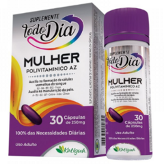 Mulher STD Complexo Vitamínico A à Z 30 Cáps 250mg Katiguá