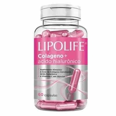 Lipolife Colageno + Acido Hialuronico 60cap 500mg Mediervas