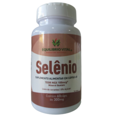 Selênio Quelado 240mg 60 cápsulas Equilíbrio Vital