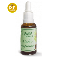 Floral Medo e Insegurança 30ml Cromo Florais