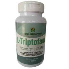 L-Triptofano 60 cápsulas 500mg Equilíbrio