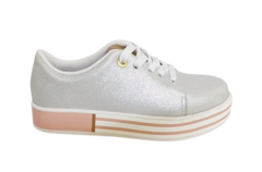 TENIS INF. FEM. MOLEKINHA PRATA - comprar online