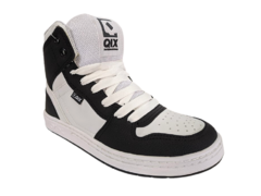 TÊNIS MASC. CANO ALTO QIX URBAN HIGH PRETO BRANCO - comprar online