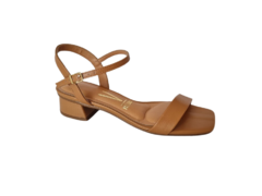 SANDALIA FEM. SALTO VIZZANO CAMEL - loja online