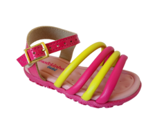 SANDALIA INF. FEM. MOLEKINHA VERNIZ PINK SICILIANO - comprar online