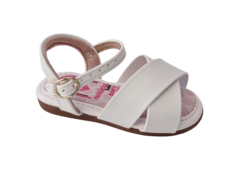 SANDALIA INF. FEM. MOLEKINHA FIVELA BRANCO - comprar online